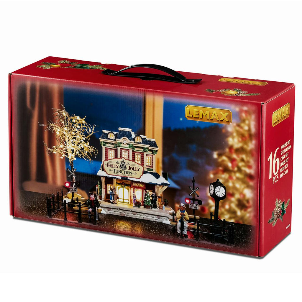 LEMAX 2025 <br> Caddington Village <br> White Christmas Set