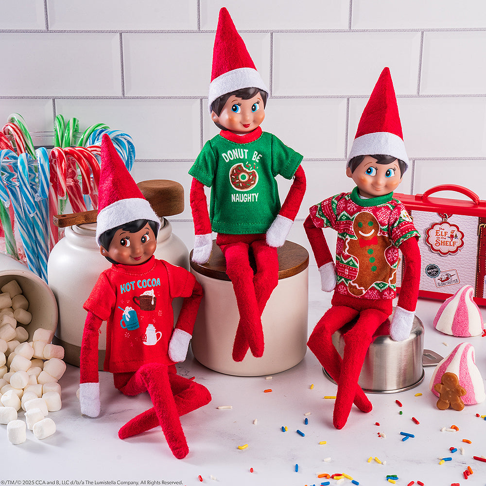 NEW 2025 <br> Claus Couture Collection® <br> Festive Fun T-shirt Set