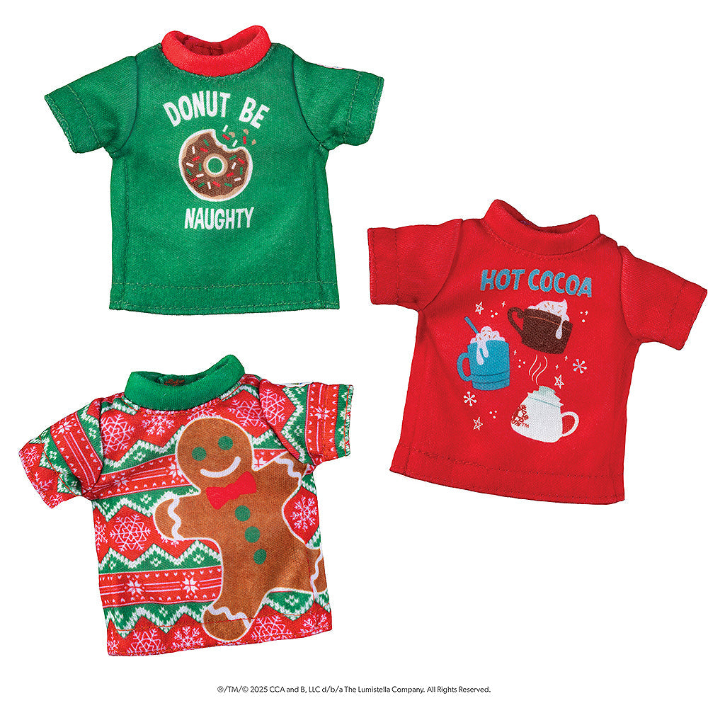 NEW 2025 <br> Claus Couture Collection® <br> Festive Fun T-shirt Set