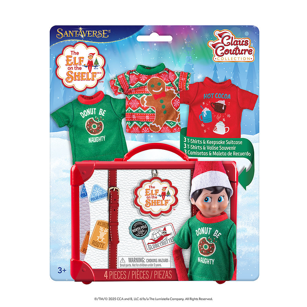 NEW 2025 <br> Claus Couture Collection® <br> Festive Fun T-shirt Set