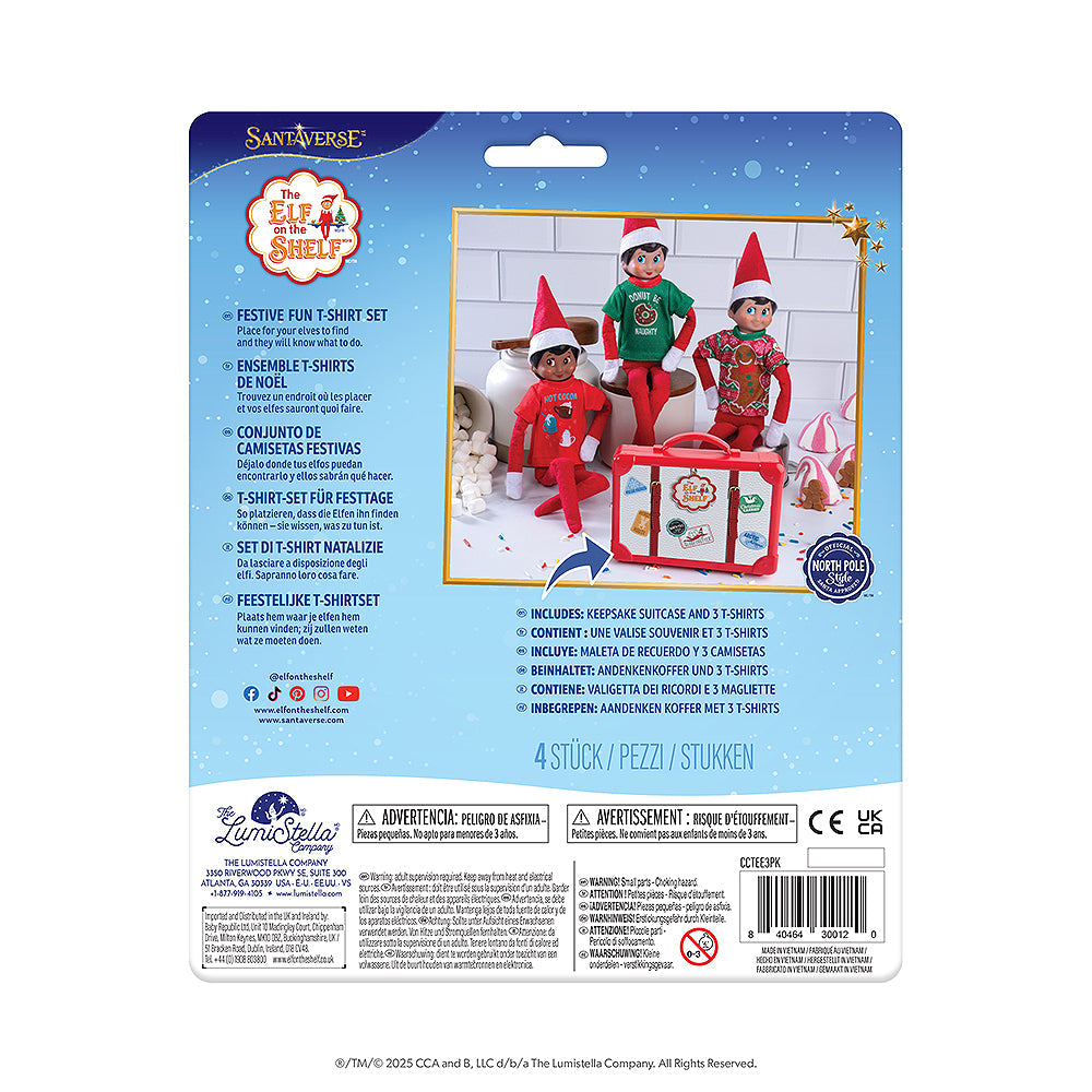 NEW 2025 <br> Claus Couture Collection® <br> Festive Fun T-shirt Set