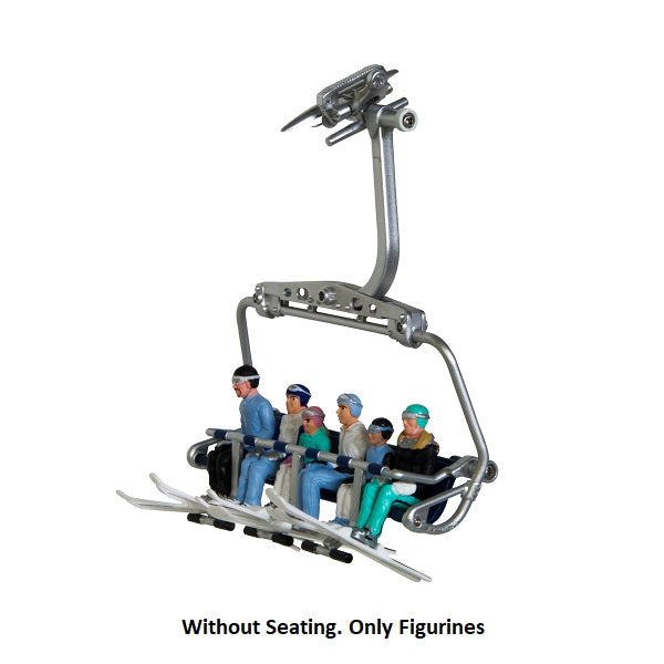 JÄGERNDORFER <br> Figurines Sitting with Skis – 6PC