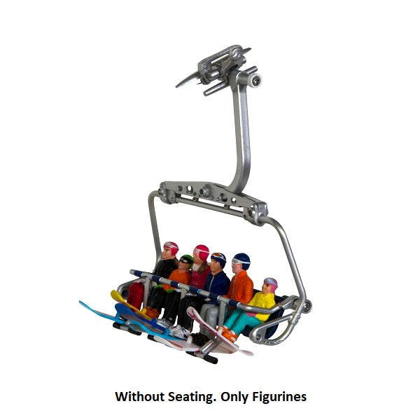 JÄGERNDORFER <br> Figurines Sitting with Snowboards – 6PC
