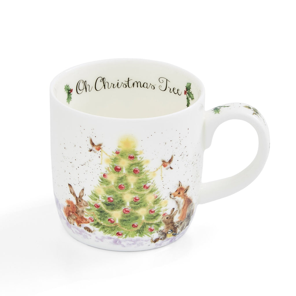 Royal Worcester <br> Wrendale Designs <br> Christmas Tree Mug