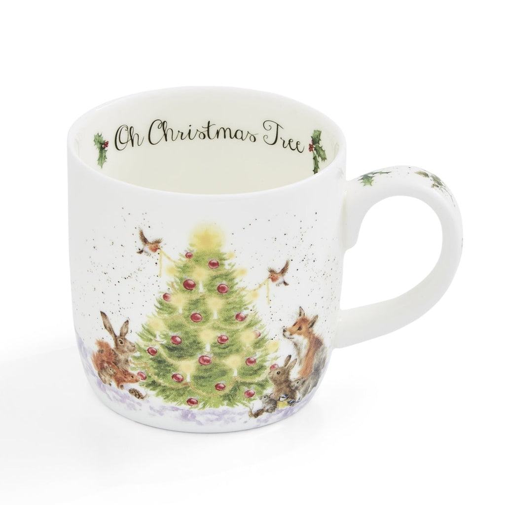 Royal Worcester <br> Wrendale Designs <br> Christmas Tree Mug