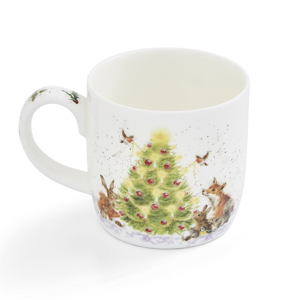 Royal Worcester <br> Wrendale Designs <br> Christmas Tree Mug