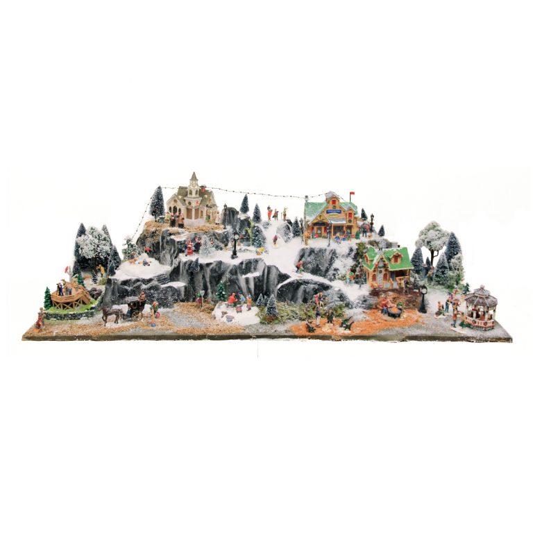 MY VILLAGE <br> Village Accessories <br> Large Christmas Village Mountain Base <br> PICK UP INSTORE ONLY