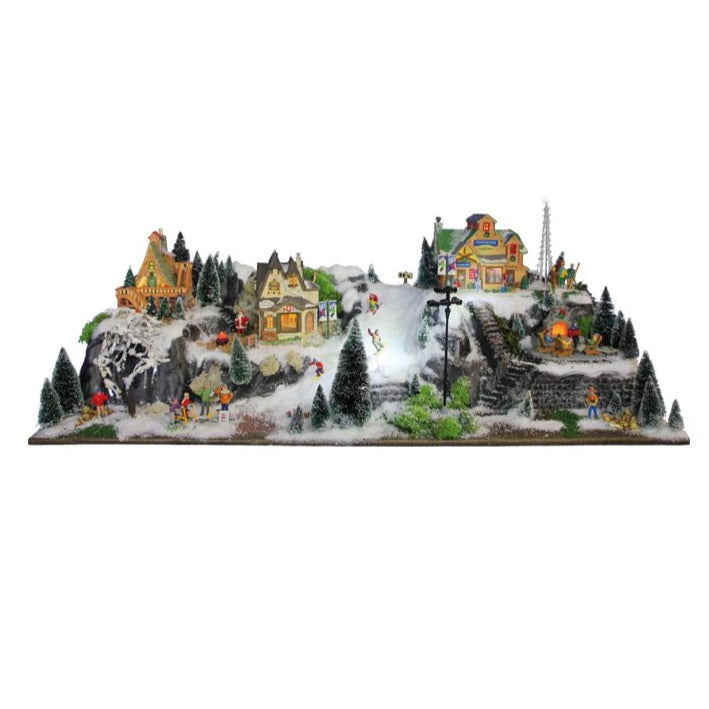 MY VILLAGE <br> Village Accessories <br> Large Christmas Village Mountain Base Olympic <br> PICK UP INSTORE ONLY