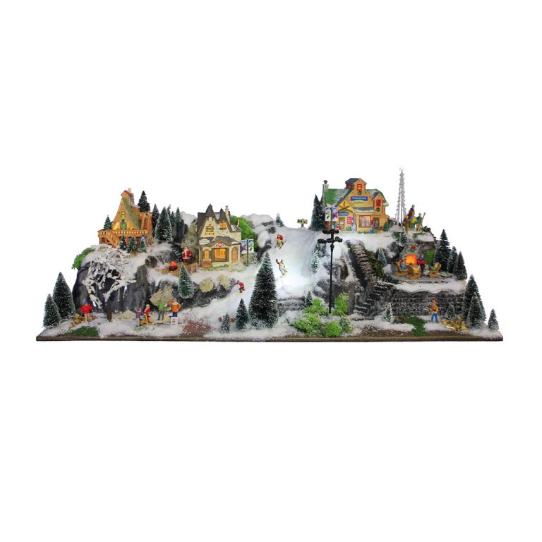 MY VILLAGE <br> Village Accessories <br> Large Christmas Village Mountain Base Olympic <br> PICK UP INSTORE ONLY