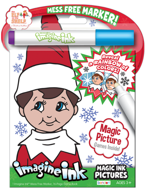 Elf on the Shelf <br> Imagine Ink Magic Ink Pictures