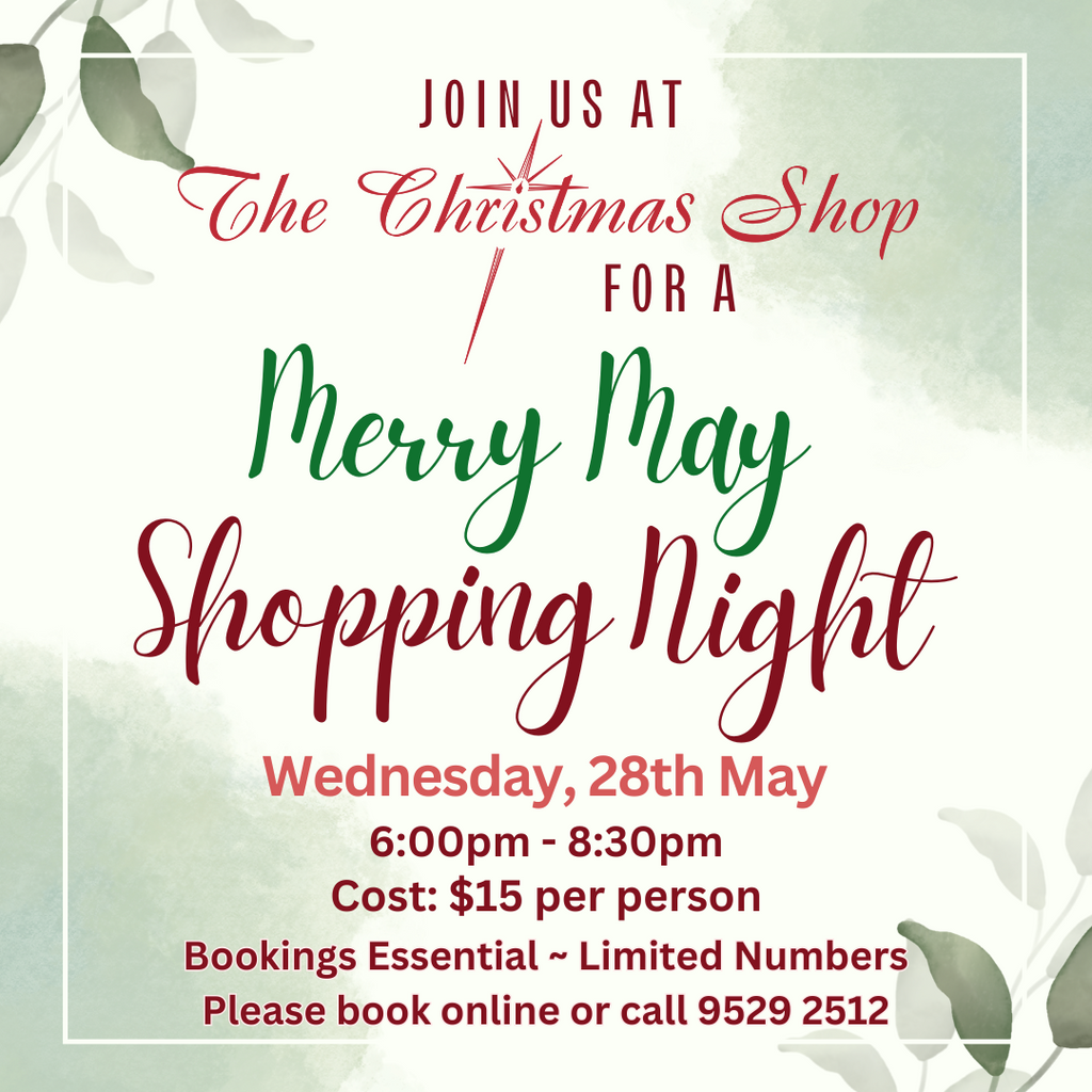 Merry May Shopping Night (Wednesday 28th May)