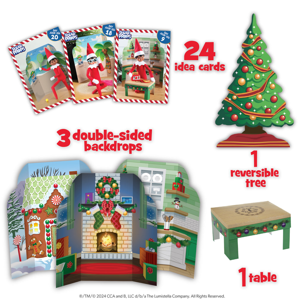 NEW 2024 <br> Elf on the Shelf <br> Polar Props Ultimate Elf Ideas Kit <br> Available In Store Only