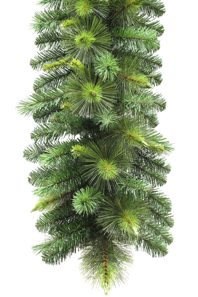 Christmas Garland <br> 9ft Ponderosa Pine Window or Door Garland (2.74m)