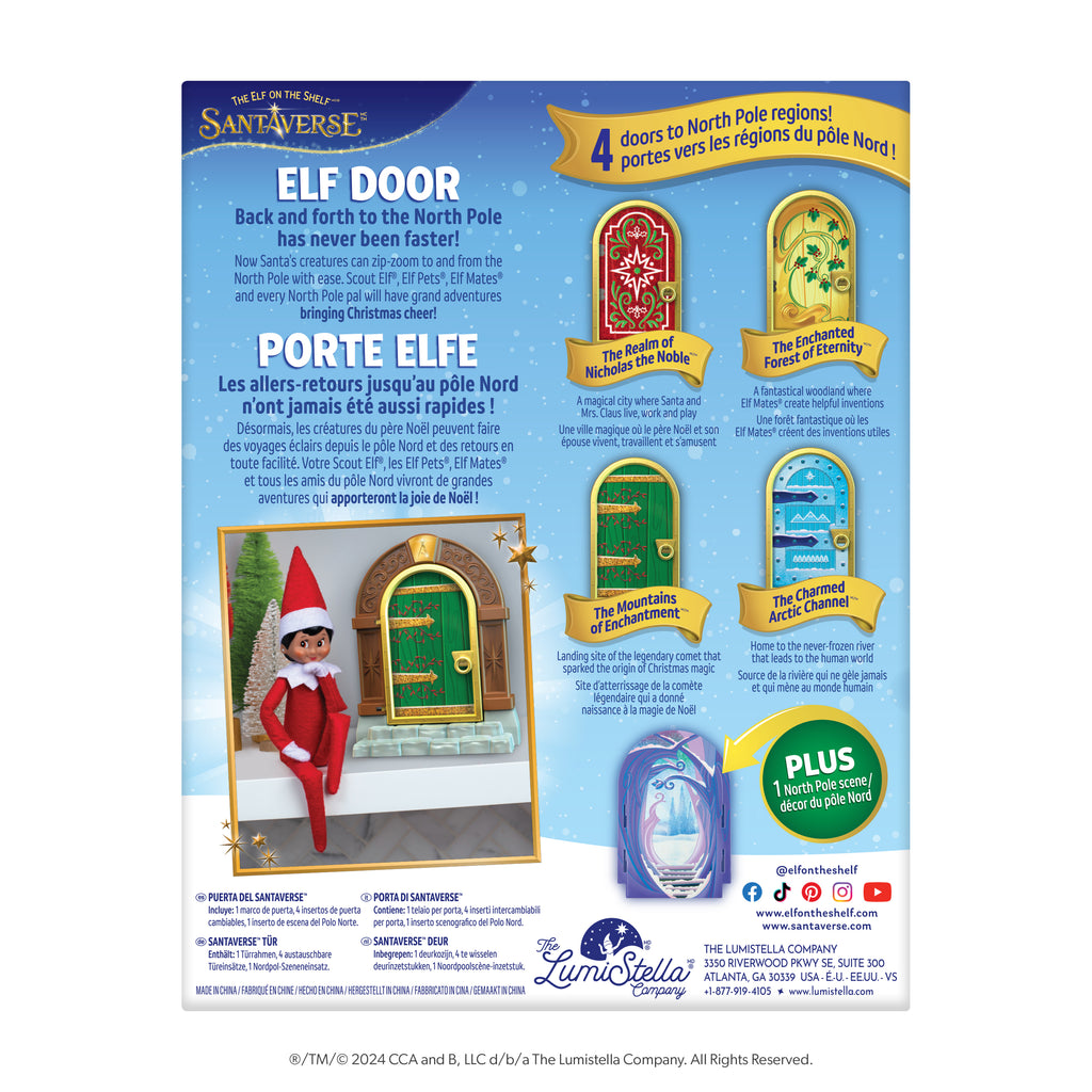 NEW 2024 <br> Elf on the Shelf® <br> Santaverse® Magical Elf Door