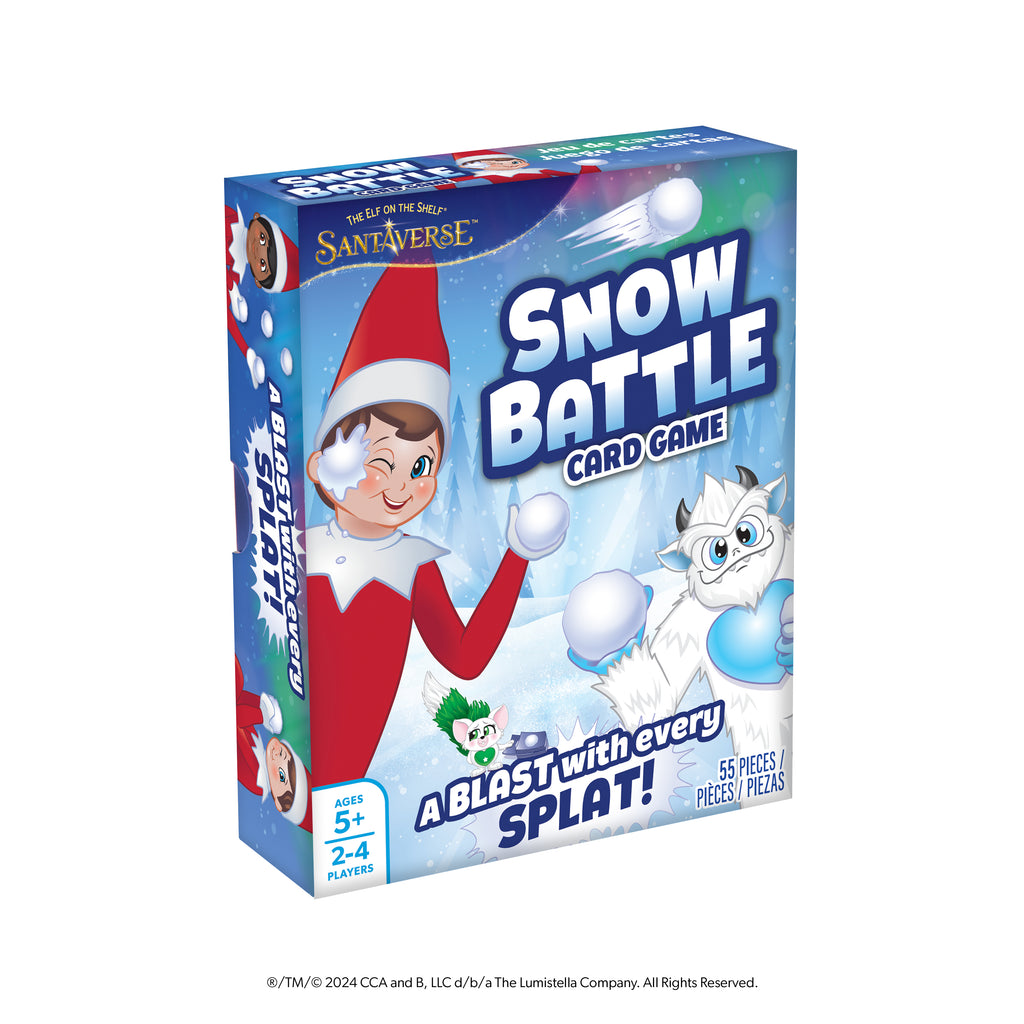 NEW 2024 <br> Elf on the Shelf® <br> Santaverse® Snow Battle Card Game