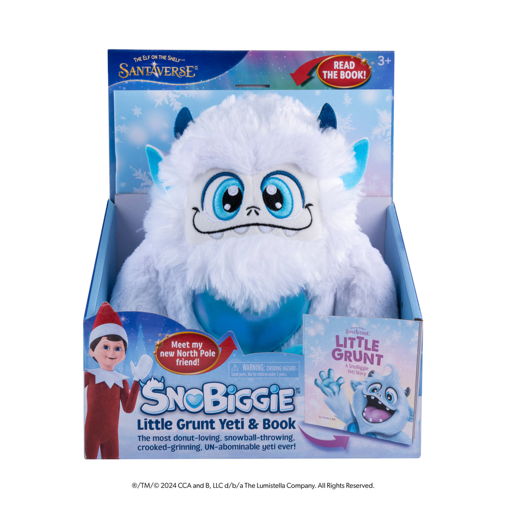 NEW 2024 <br> SnoBiggie™ Yeti Plush and Book