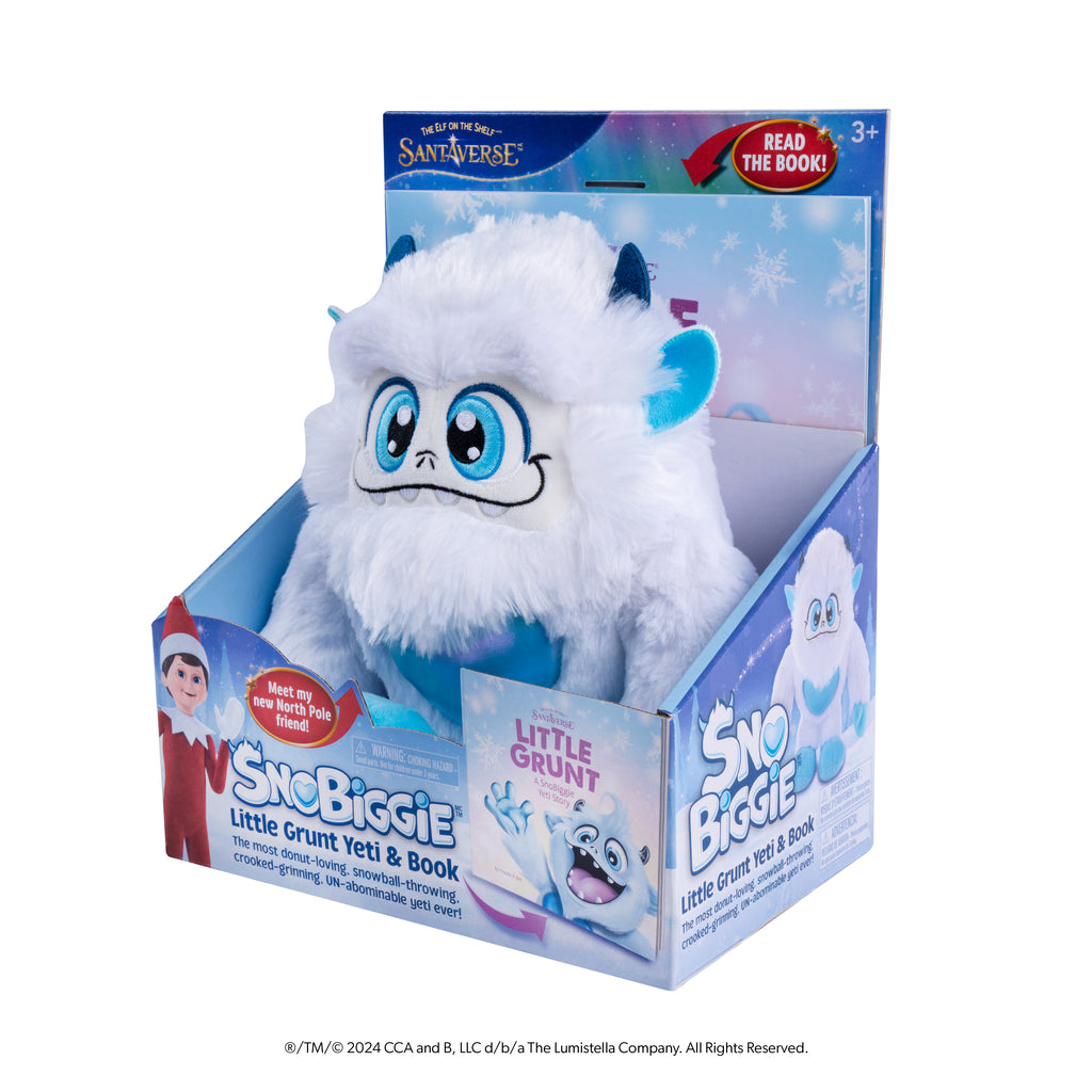 NEW 2024 <br> SnoBiggie™ Yeti Plush and Book