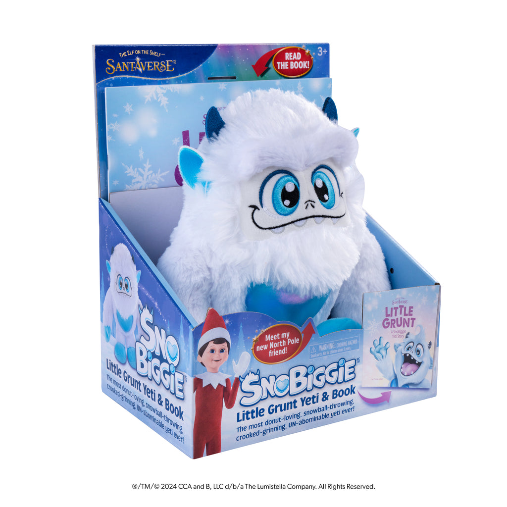 NEW 2024 <br> SnoBiggie™ Yeti Plush and Book