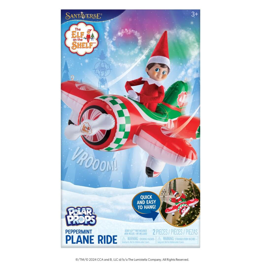 Scout Elves at Play® <br> Peppermint Plane Ride