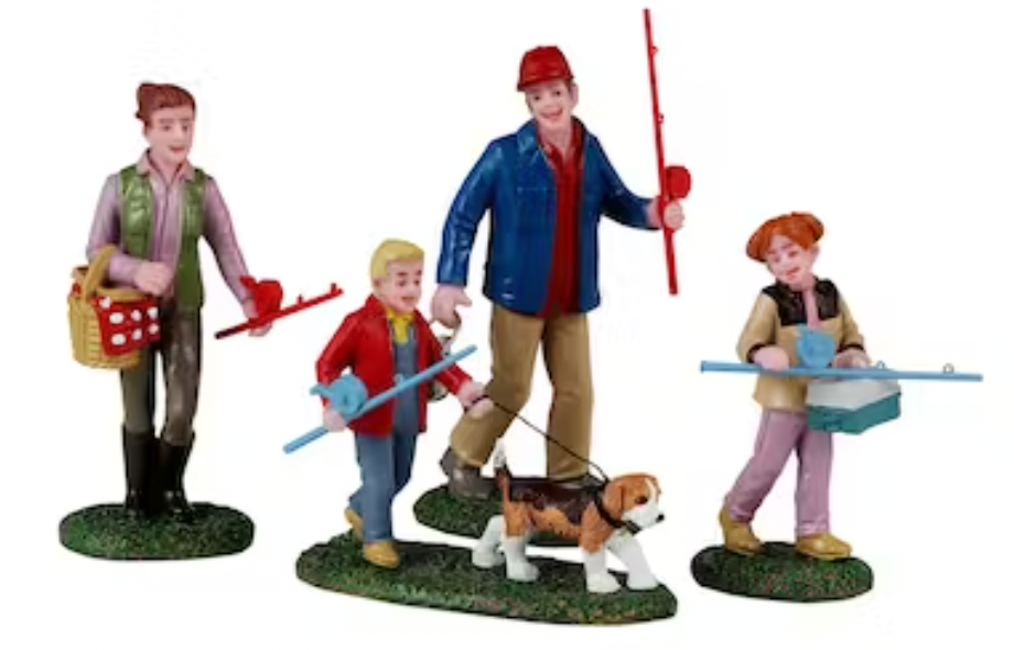 LEMAX 2024 <br> Figurine <br> Family Fishing Day