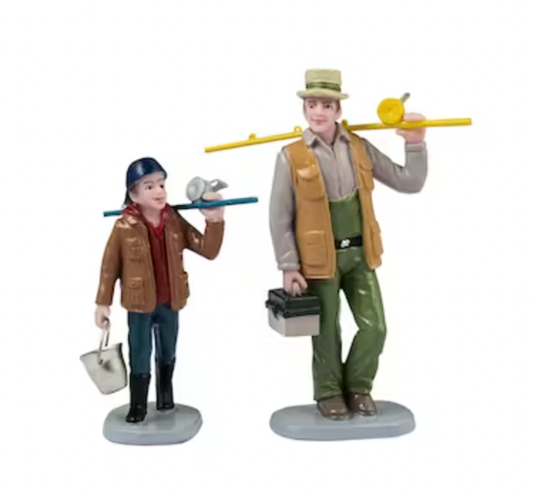 Lemax Figurine <br> Fishin' Time