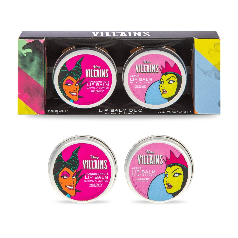 Mad Beauty <br> Disney Pop Villains <br> Lip Balm Duo