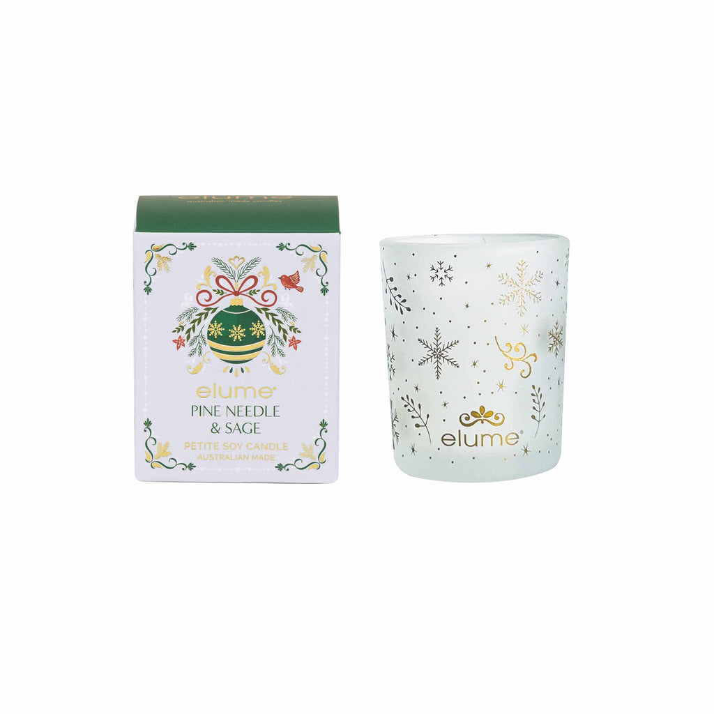 ELUME <br> Petite Pine Needle & Sage Soy Candles