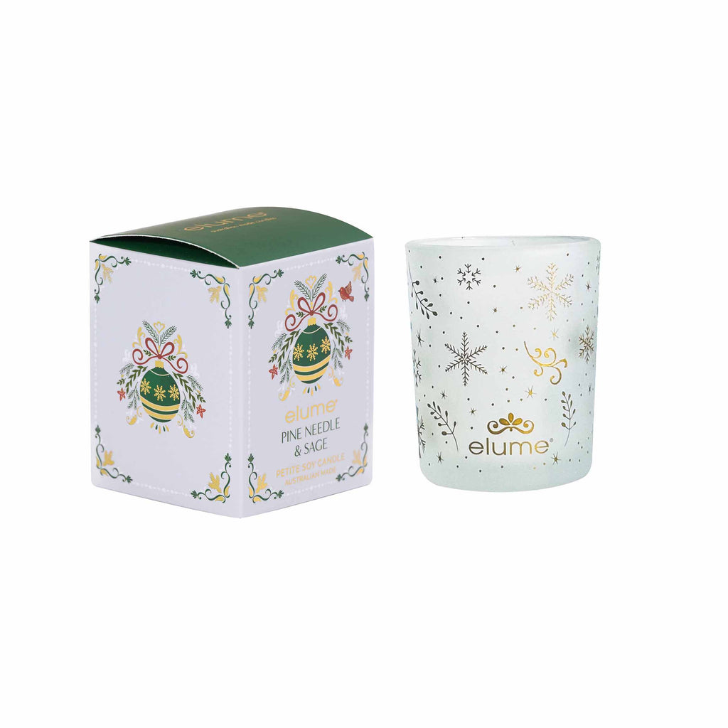 ELUME <br> Petite Pine Needle & Sage Soy Candles