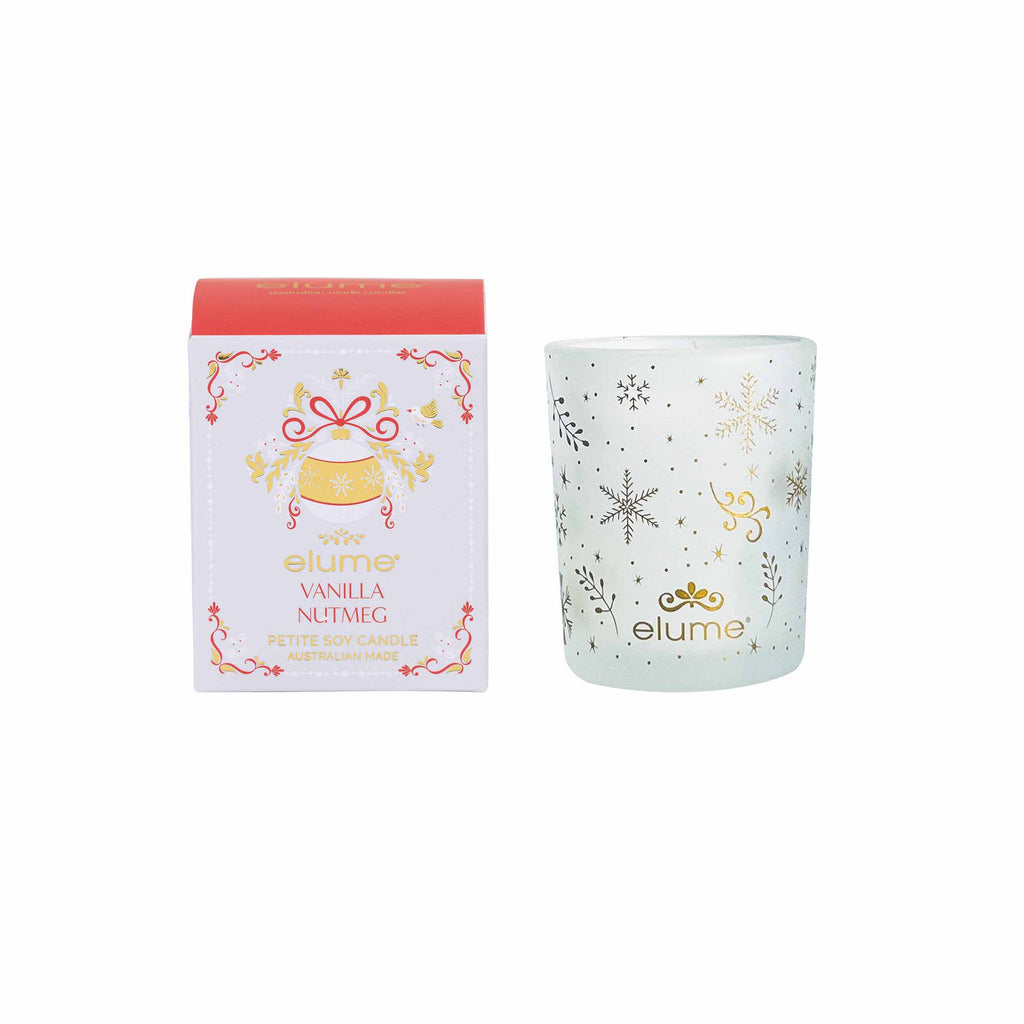 ELUME <br> Petite Vanilla Nutmeg Soy Candles