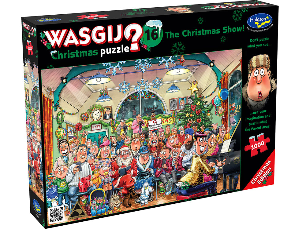 WASGIJ? Christmas Puzzle <br> The Christmas Show <br> 1000 Piece Puzzle