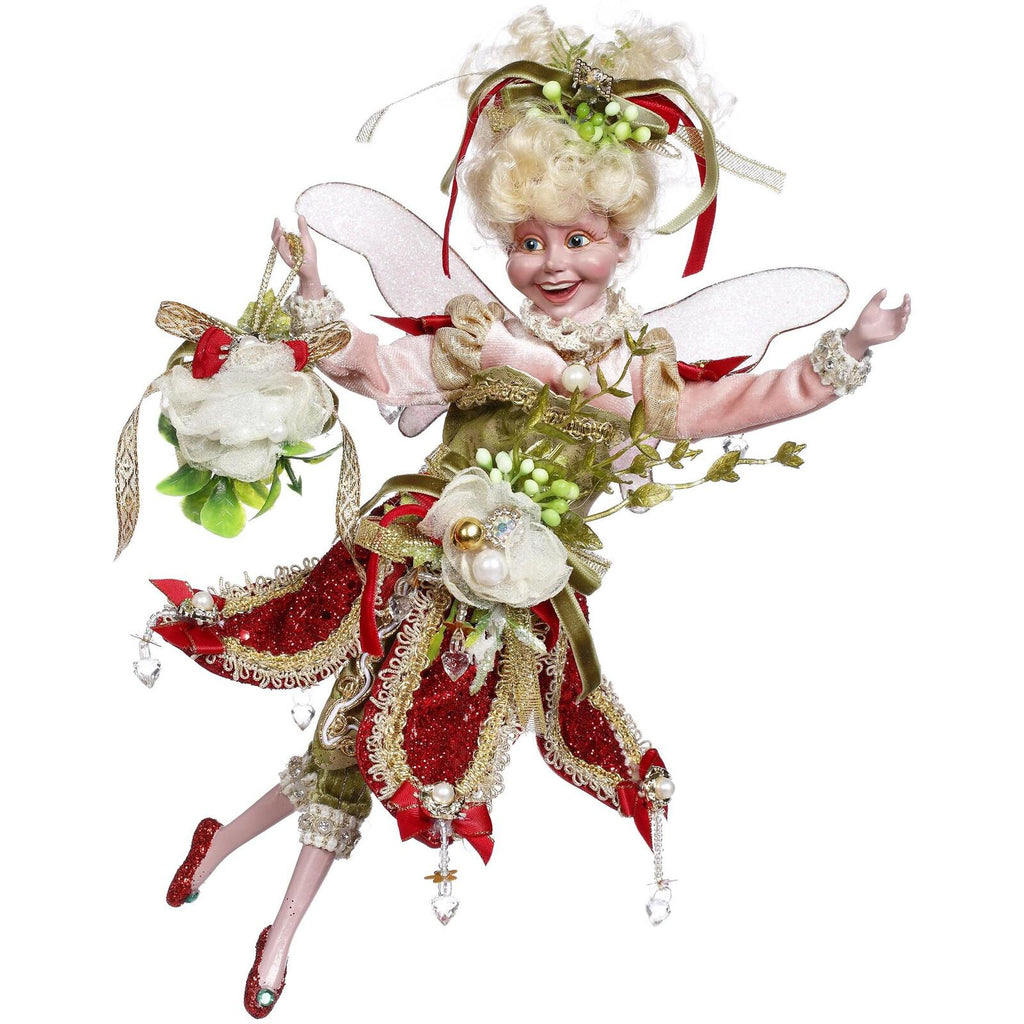 Mark Roberts <BR> Kiss Me Under the Mistletoe Fairy <br> Small (26cm)