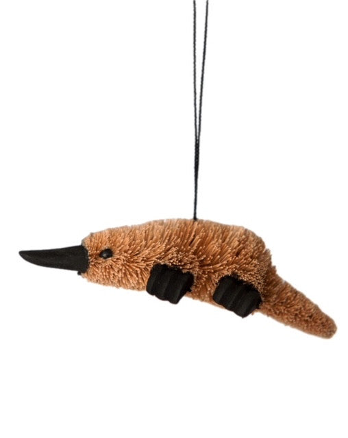 Bristlebrush Designs <br> Hanging Ornament <br> Platypus