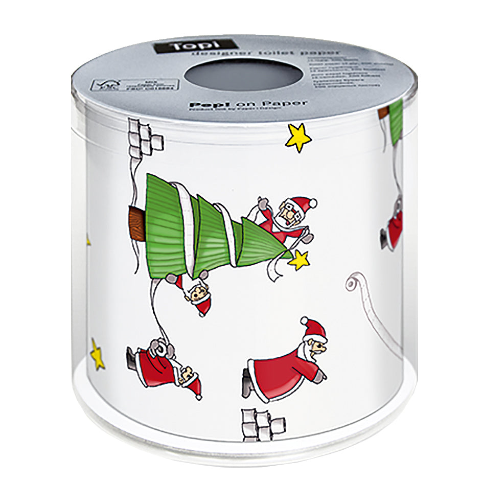 Christmas Toilet Paper - Santa's So Busy