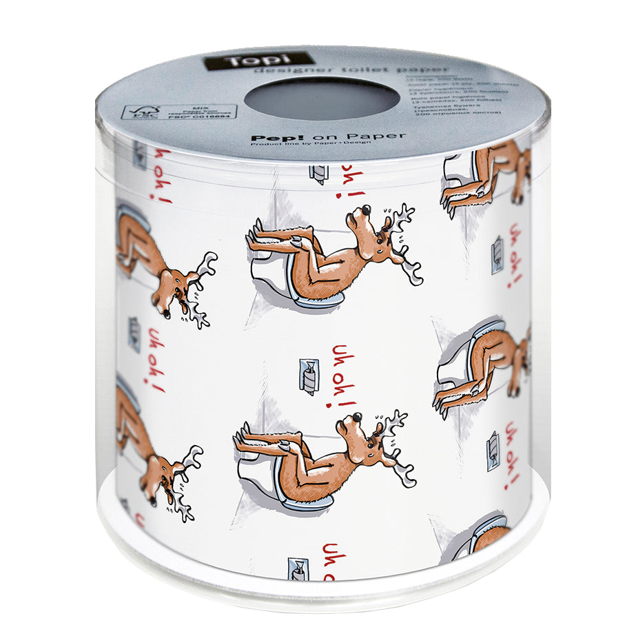 Christmas Toilet Paper - Elk Uh Oh