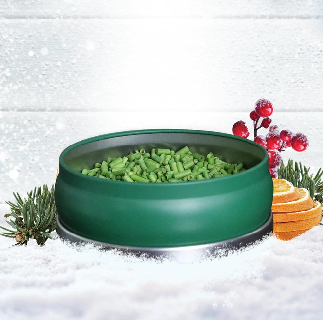 SCENTSICLES - O’ Christmas Tree Fragrance, Green Tin