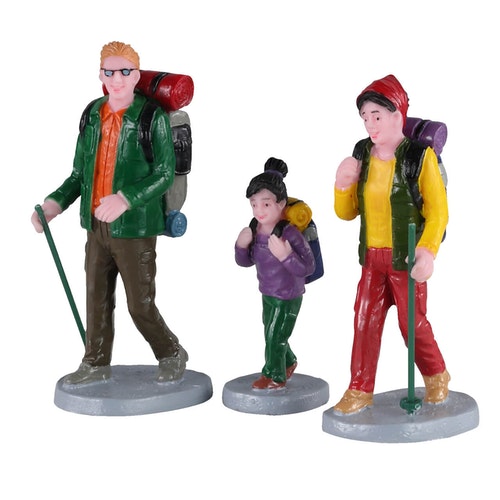 Lemax Figurine <br>  Family Trek, Set of 3