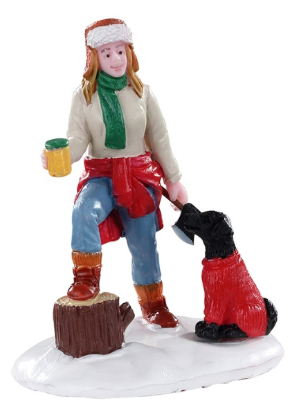 Lemax Figurine <br> Lumberjill Sonia