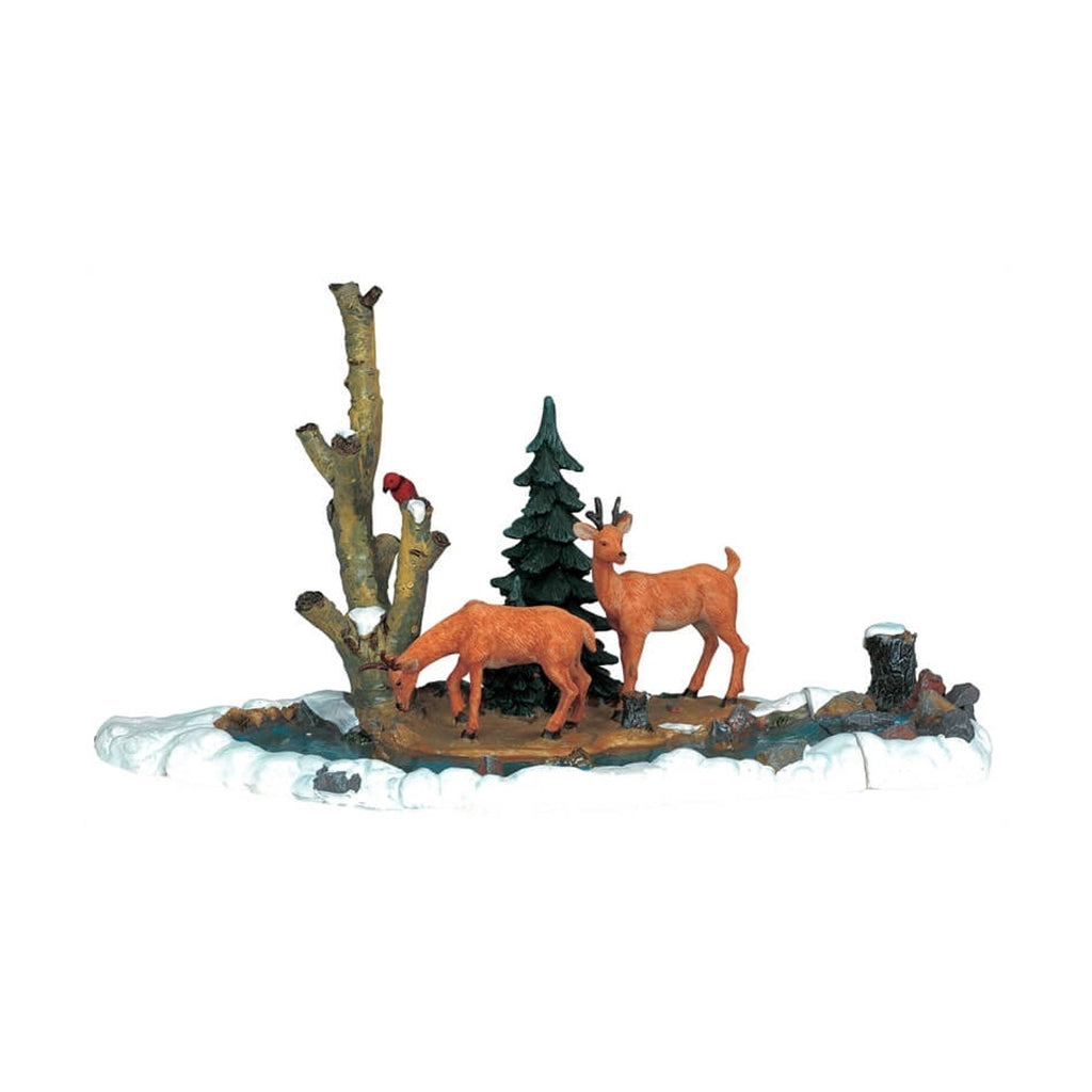 LEMAX PRE-ORDER <br> Lemax Landscaping <br> Feeding Deer