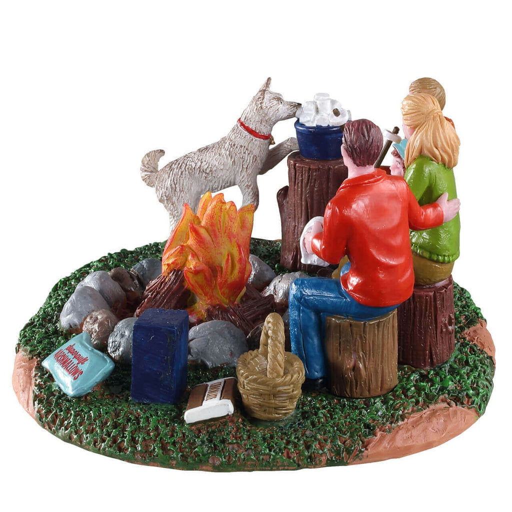 Lemax Table Piece <br> S'more Family Fun