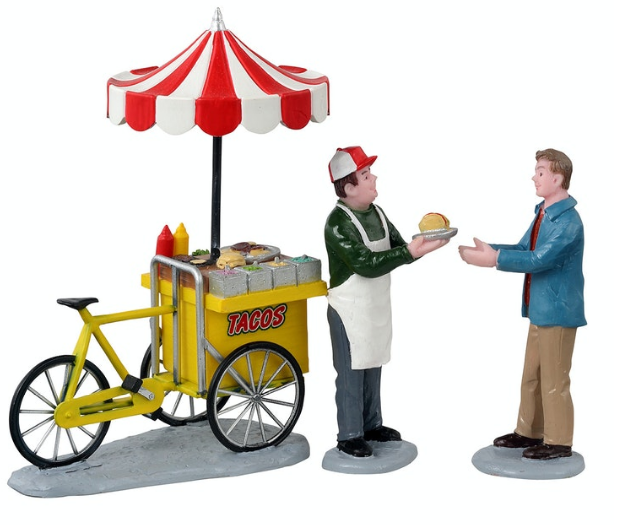 Lemax Figurine <br> Taco Cart