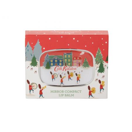 Cath Kidston <br> Christmas Mirror Compact Lip Balm