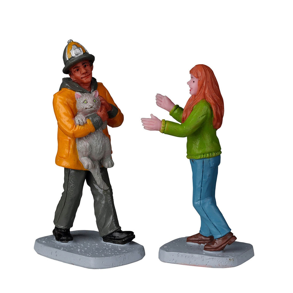 Lemax Figurine <br> My Hero!, Set of 2