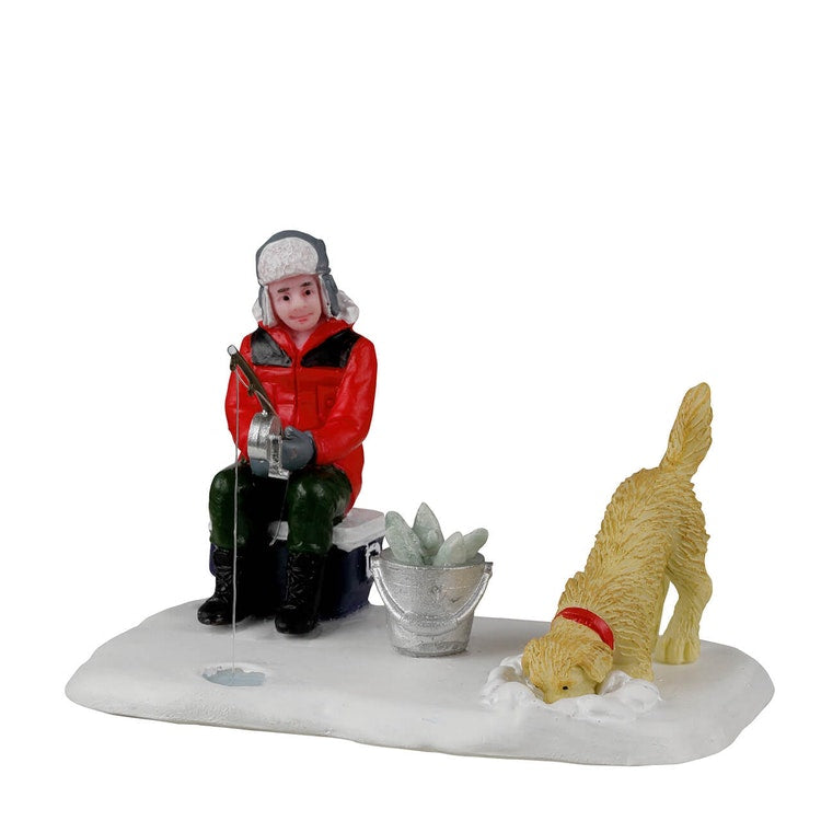 Lemax Figurine <br> Ice Fishing Buddies