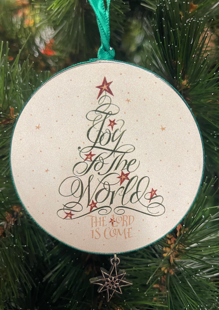 Christmas Hanging Ornament - Joy to the World