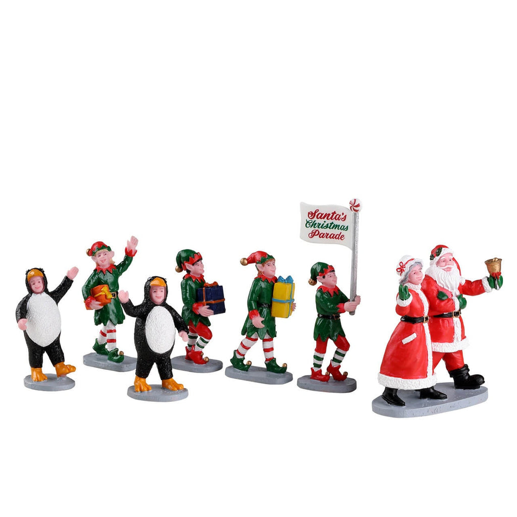 Lemax Table Piece <br> Santa's Elf Parade