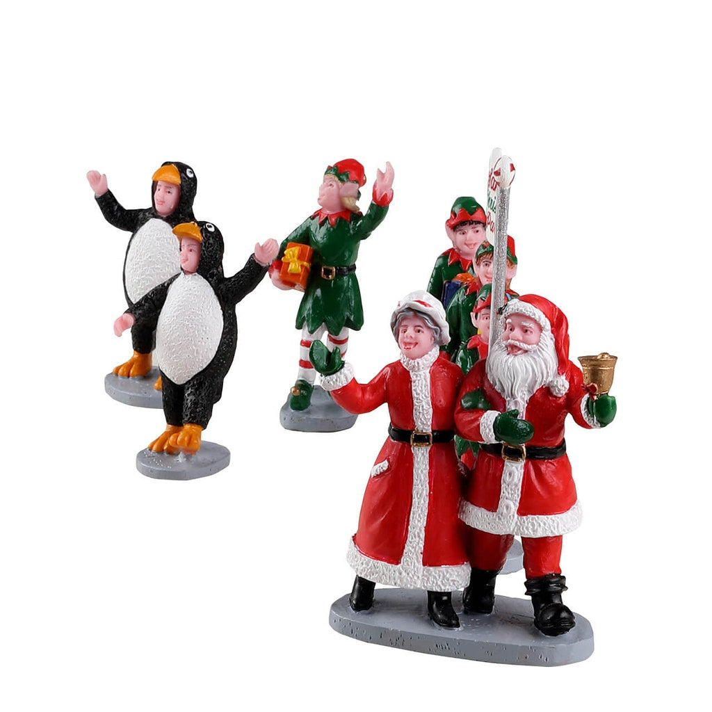 Lemax Table Piece <br> Santa's Elf Parade