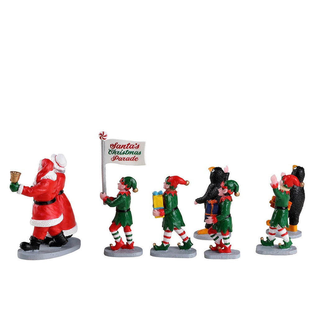 Lemax Table Piece <br> Santa's Elf Parade