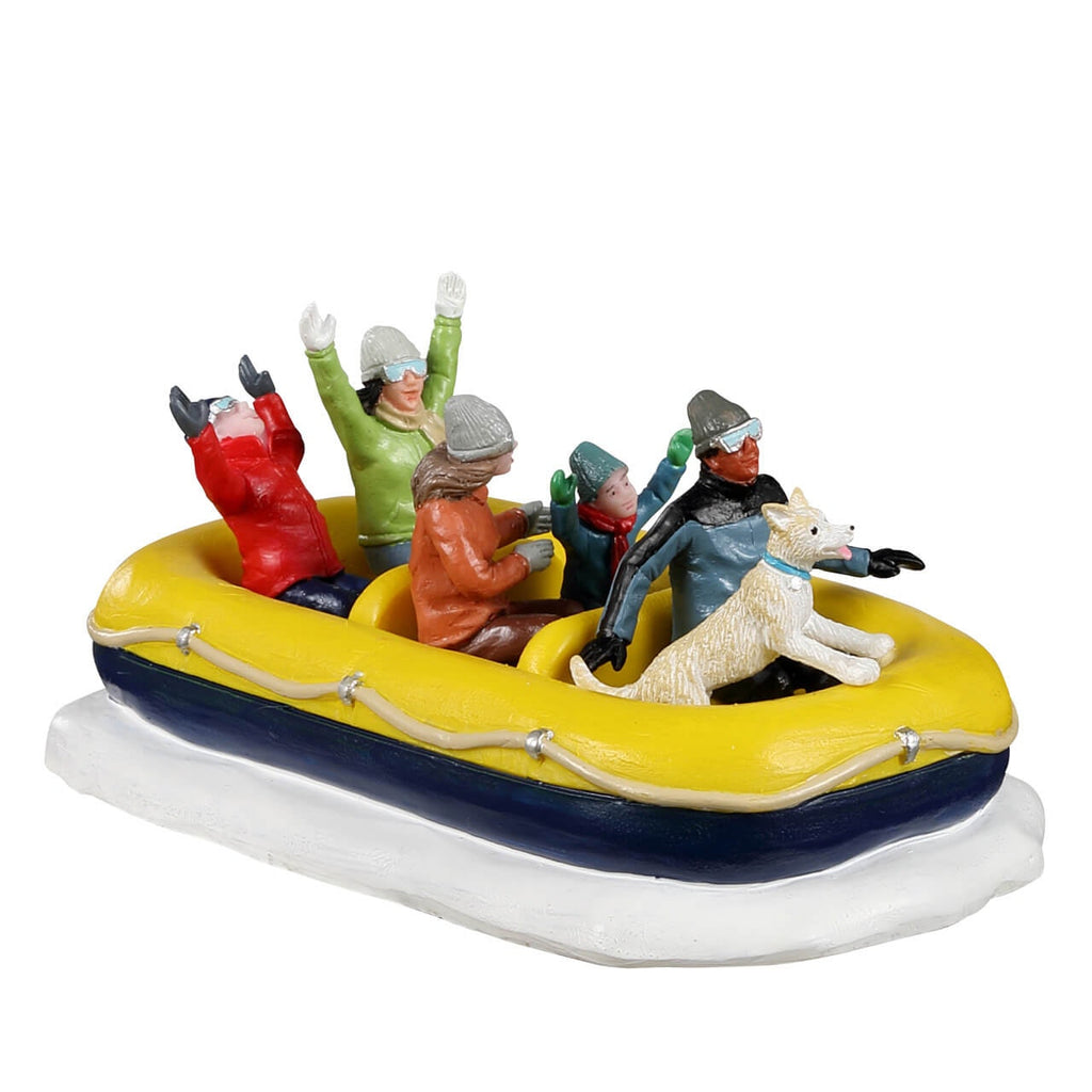 Lemax Table Piece <br> Snow Rafting