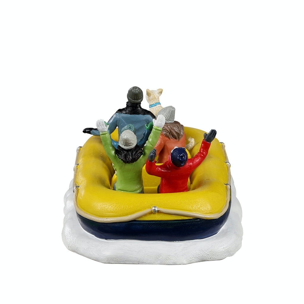 Lemax Table Piece <br> Snow Rafting