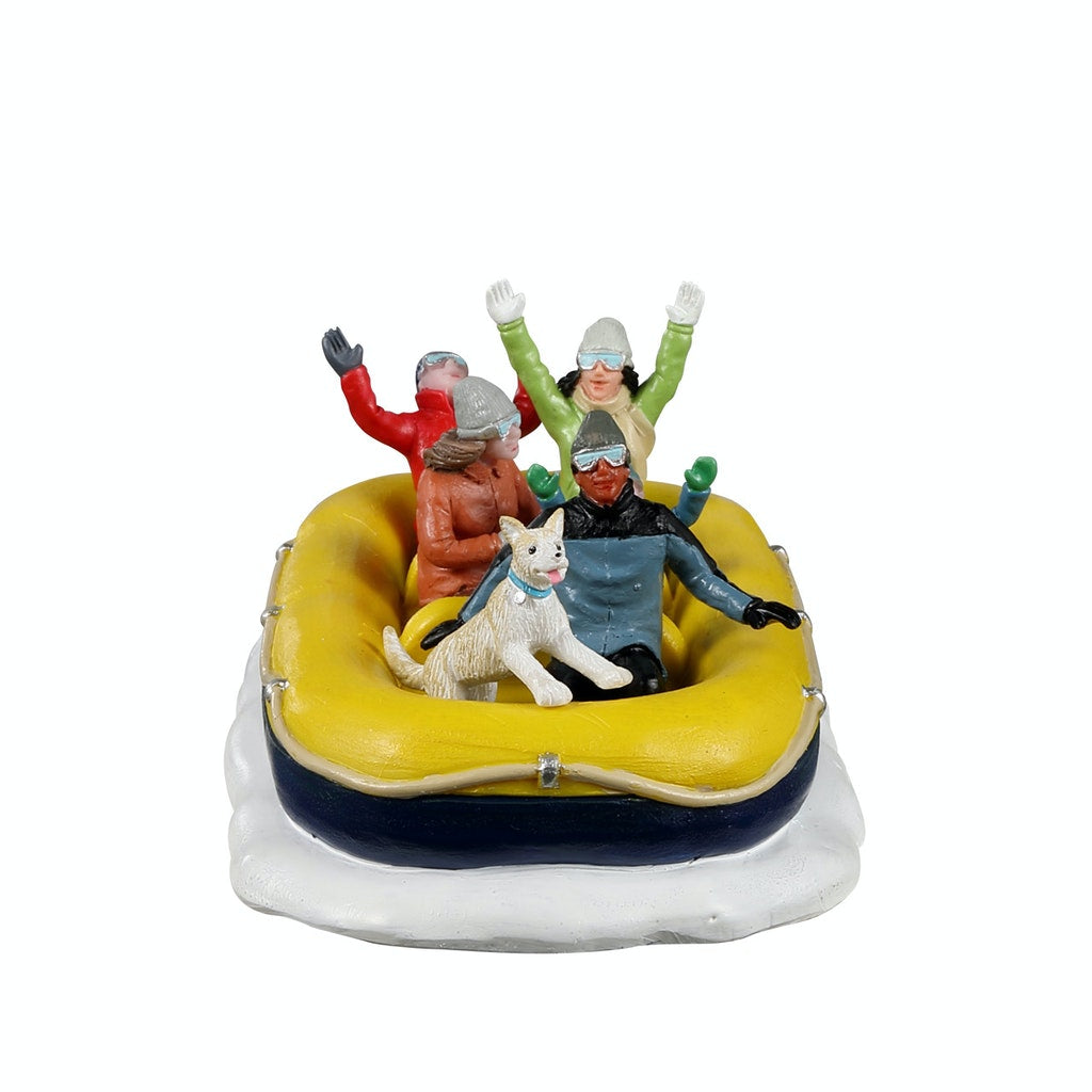 Lemax Table Piece <br> Snow Rafting